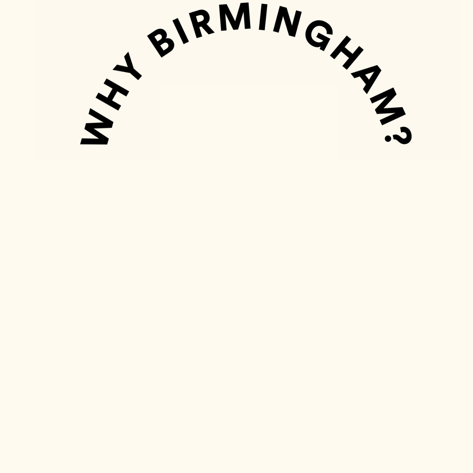 Heading - Why Birmingham
